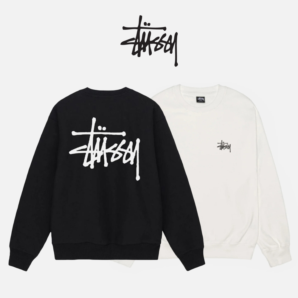 스투시 베이직 맨투맨