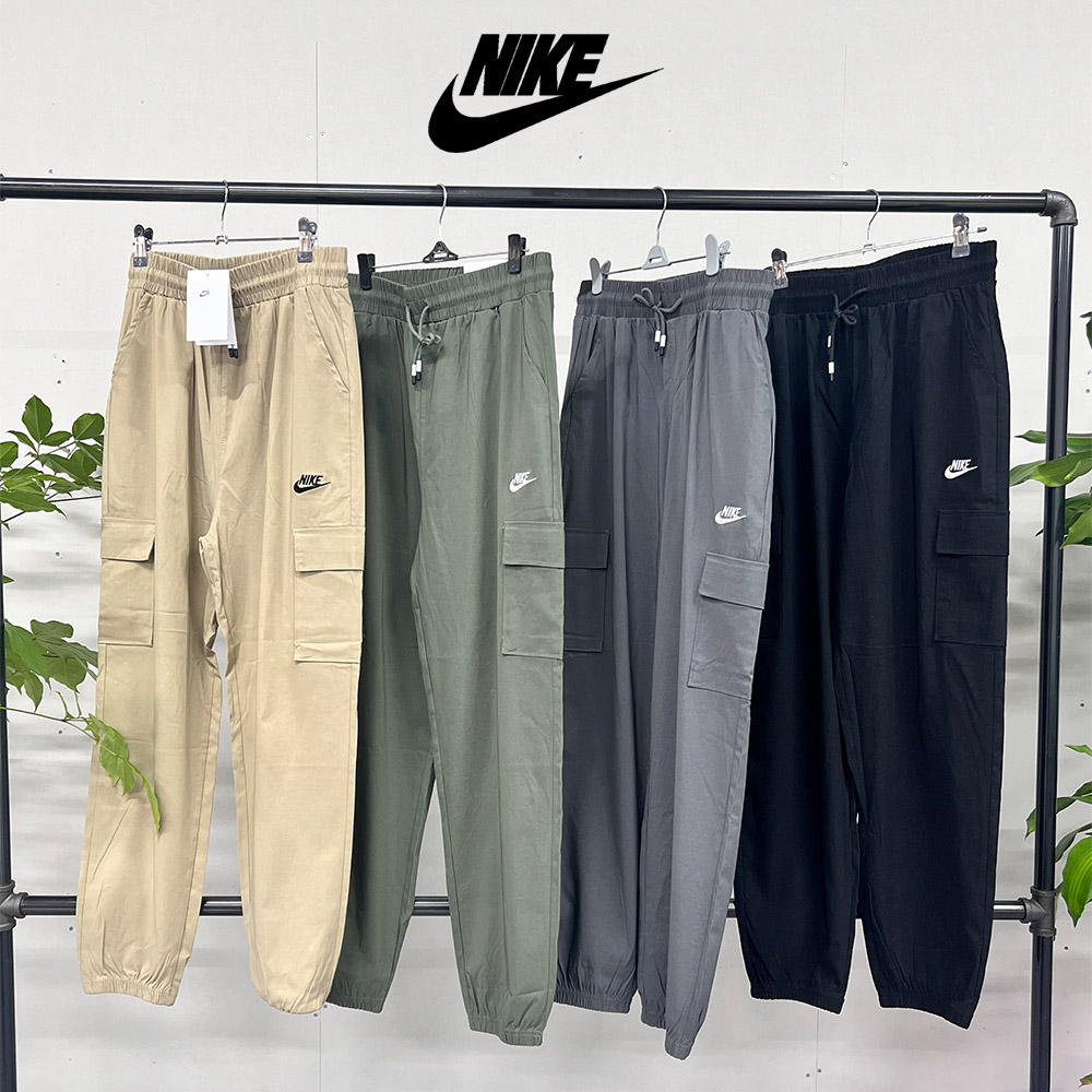 [특가] 나이키 자수 로고 카고 조거 팬츠