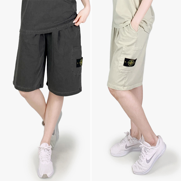 ST 13수 피그먼트 포켓 반바지